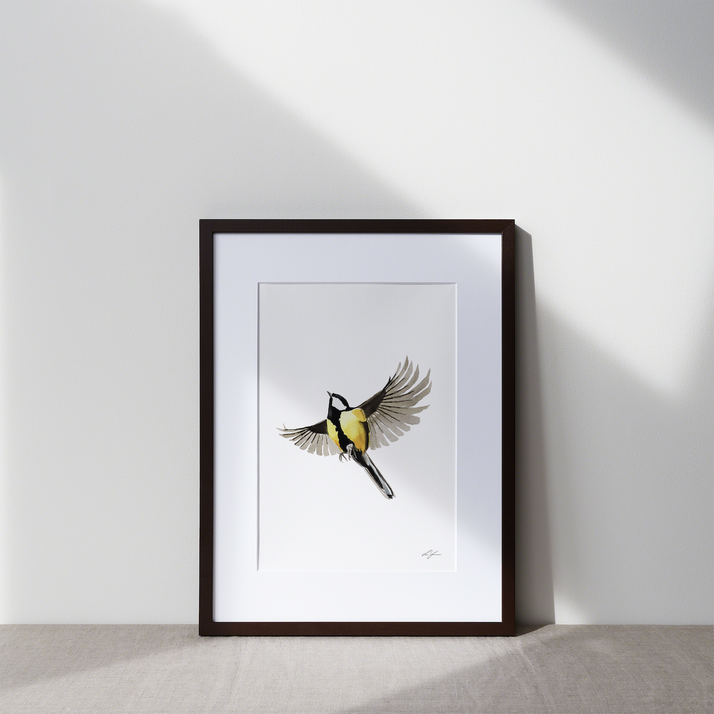 "Great tit 1" fine art print
