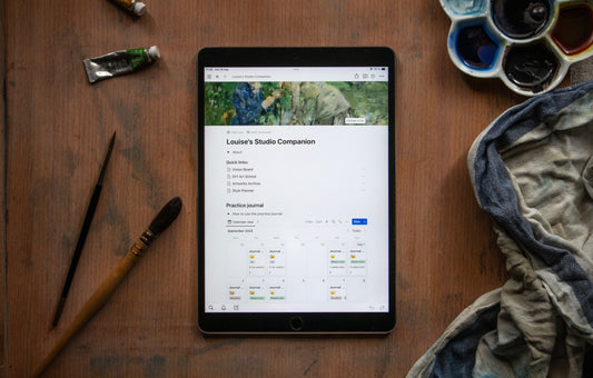How I'm using Notion to level up my art