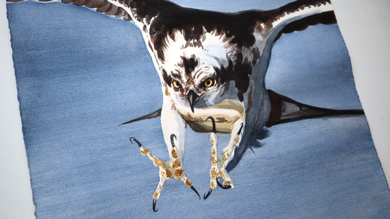 "Fiskgjuse" originalmålning