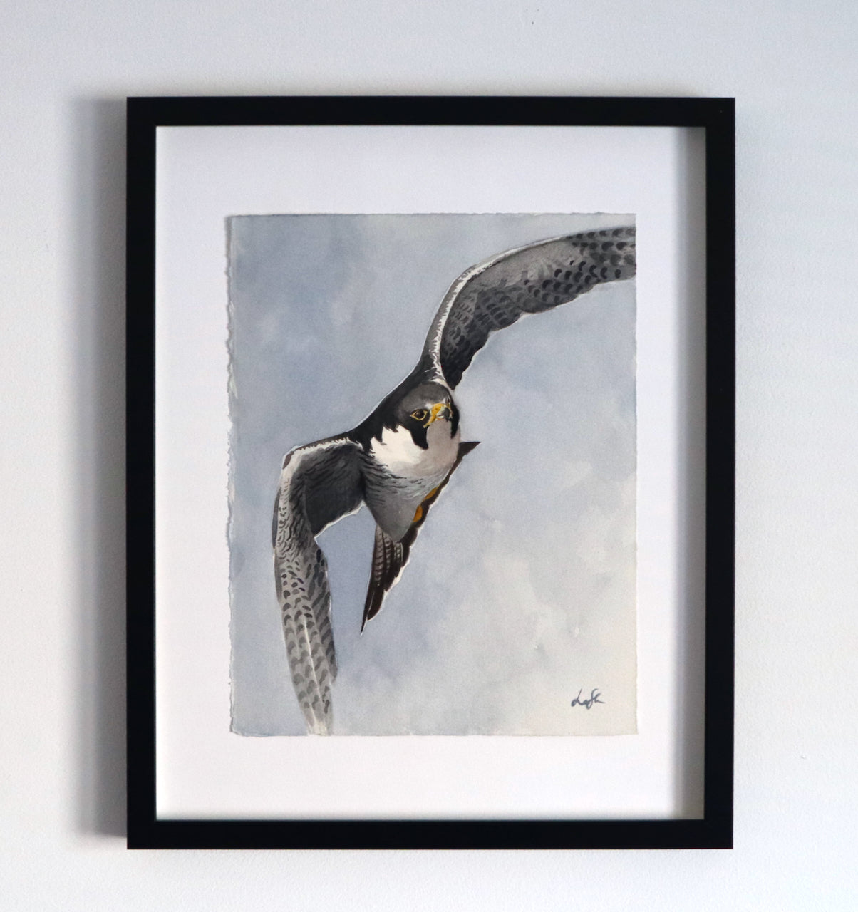 "Pilgrimsfalk" originalmålning