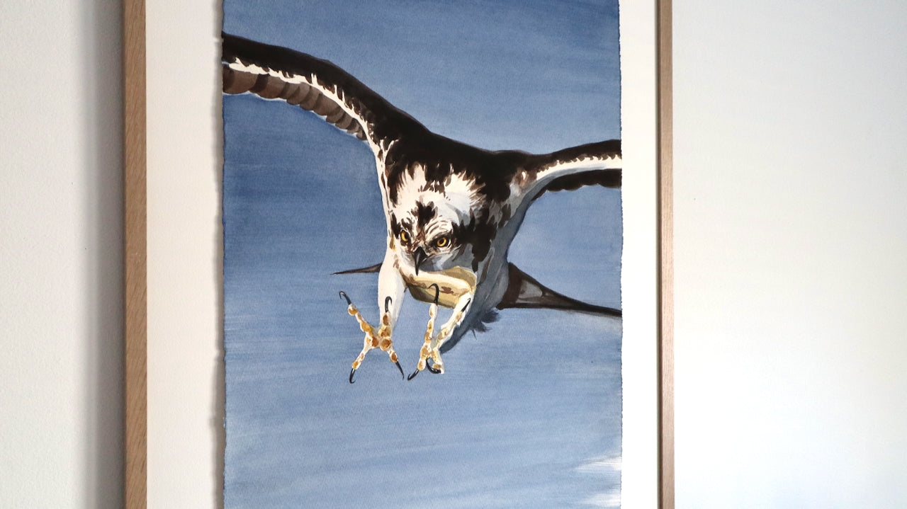 "Fiskgjuse" originalmålning