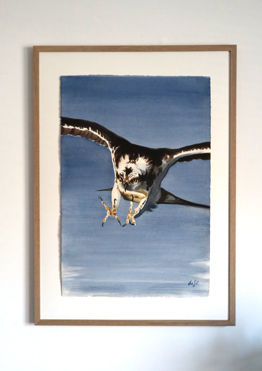 "Fiskgjuse" originalmålning