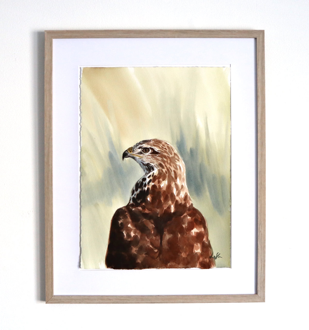 "Ormvråk" originalmålning