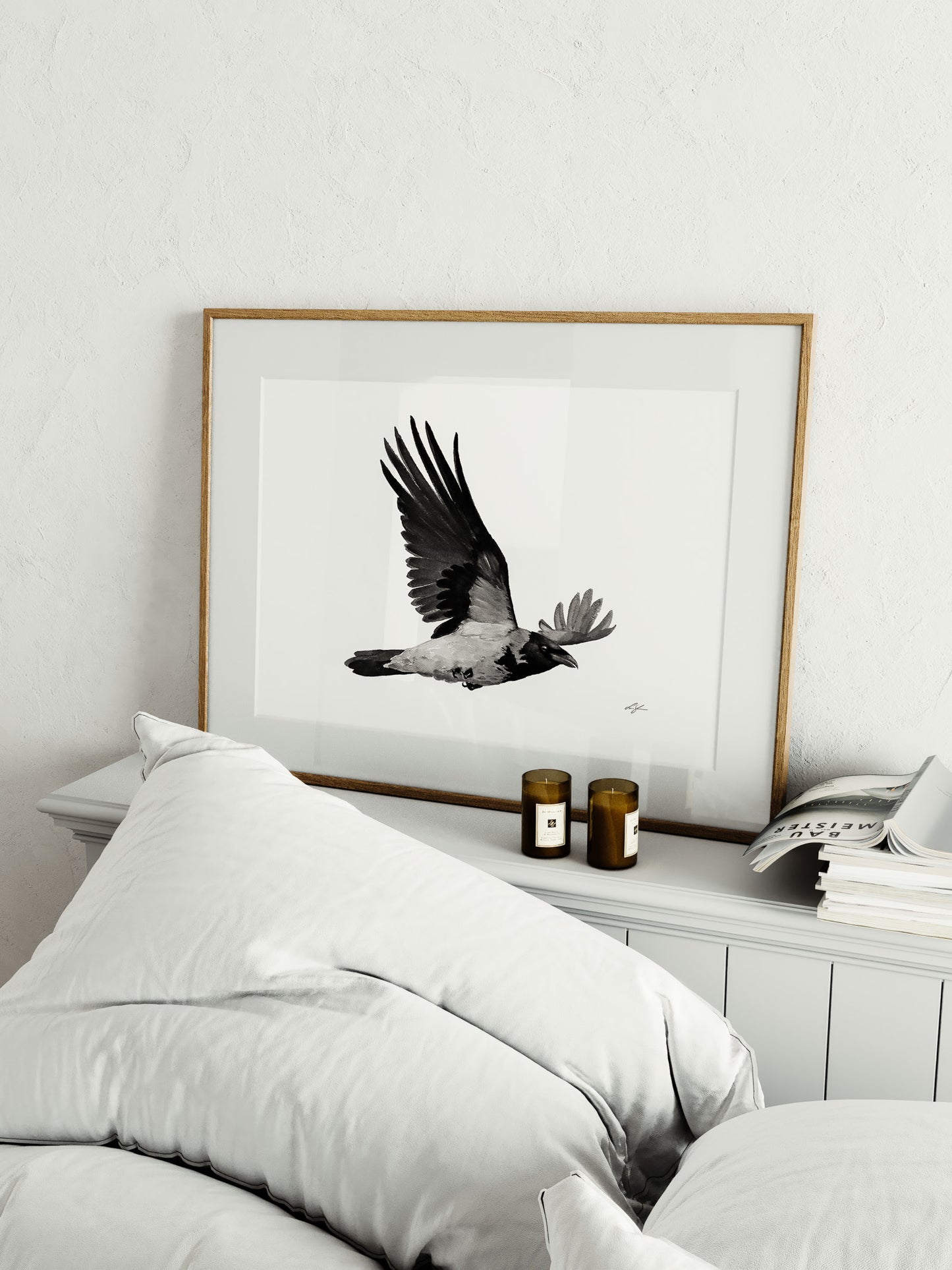 "Crow 1" fine art print