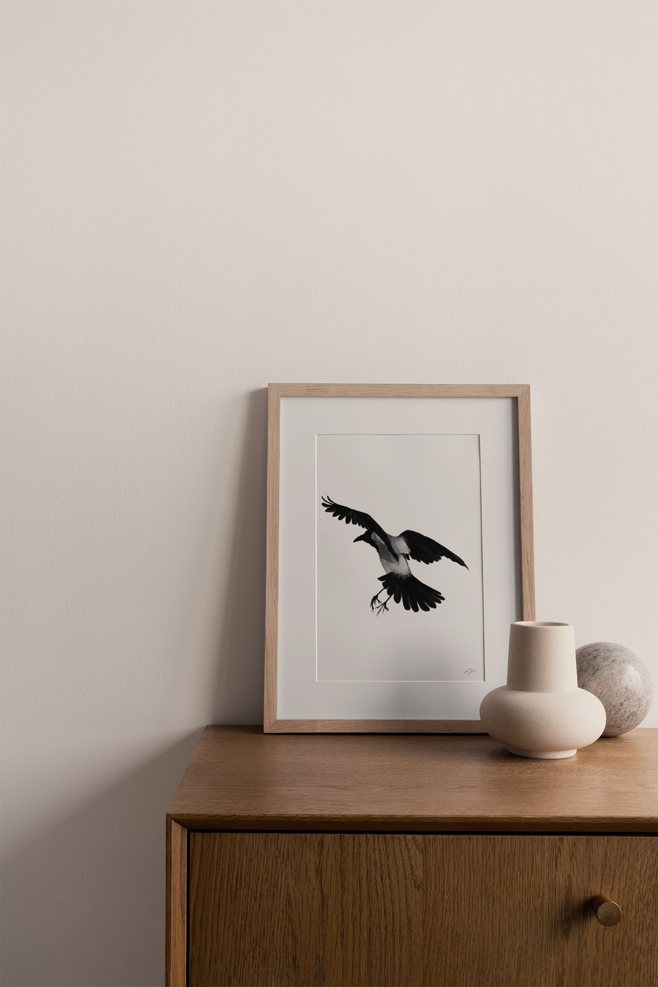 "Crow 2" fine art print