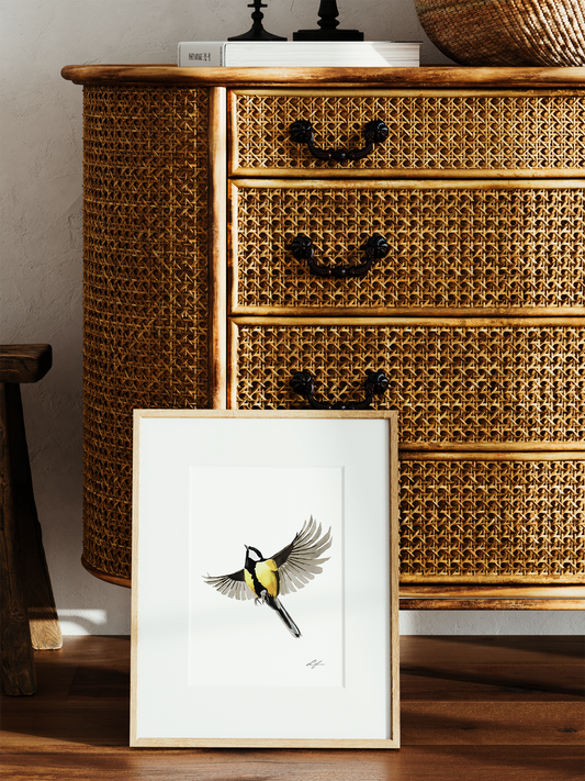 "Great tit 1" fine art print